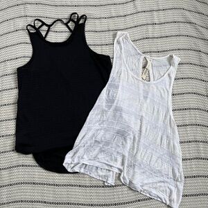 Free people work out tank duo